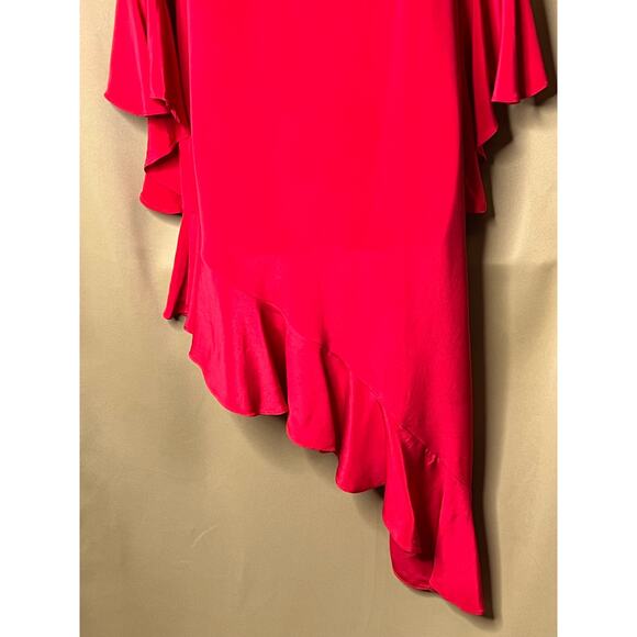 Alexis Red Ruffle Hazel Dress M - Picture 9 of 11